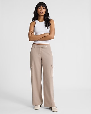 Editor Mid Rise Cargo Trouser Pant