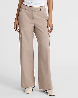 Editor Mid Rise Cargo Trouser Pant