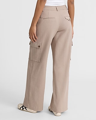 Editor Mid Rise Cargo Trouser Pant