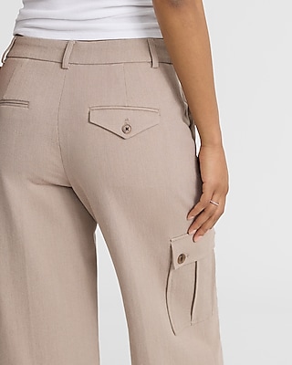 Editor Mid Rise Cargo Trouser Pant