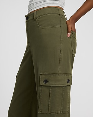 Mid Rise Relaxed Cargo Trouser