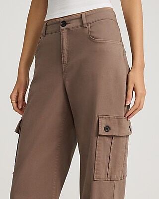 Mid Rise Relaxed Cargo Trouser