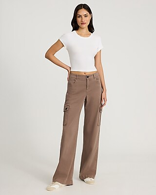 Mid Rise Relaxed Cargo Trouser