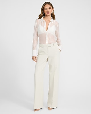 Editor Signature Stretch Mid Rise Trouser Pant
