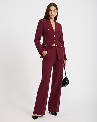 Editor Mid Rise Trouser Signature Stretch