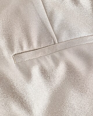 Editor Metallic Mid Rise Trouser Pant