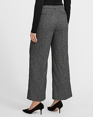 Editor Textured Mid Rise Ankle Trouser - image 2