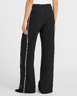 Editor Studio Stretch Twill Mid Rise Side Striped Trouser Pant - image 3
