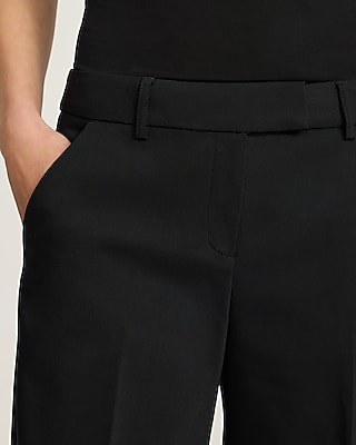 Editor Stretch Cotton Mid Rise Trouser