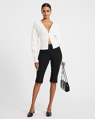 Mid Rise Capri Pant Signature Ponte