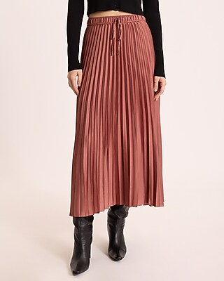 スカート THEREDTHREAD S w pleats crash skirt THEREDTHREAD / ザレッドスレッド】S w pleats crash skirt