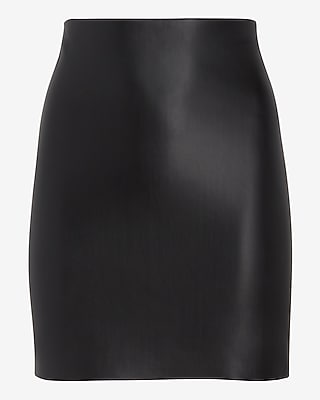 LEATHER MINI 9310352:PITCH BLACK:XXS PETITE
