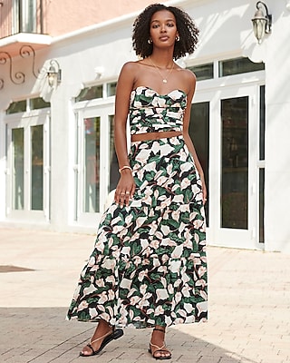 Floral maxi outlet skirt xs