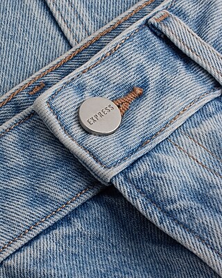 EX HR DENIM MINI CURVED HEM HEBRON 9310537:LIGHT DENIM 21:12