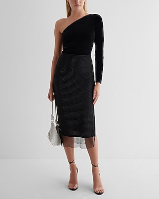 ディセンバーメイ　TEXBRID Fullzip Skirt /Mサイズ Well-Suited Belted Maxi Skirt | GUESS