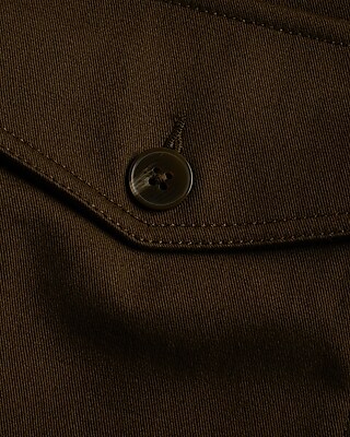 High Waisted Tie Waist Mini Cargo Skort
