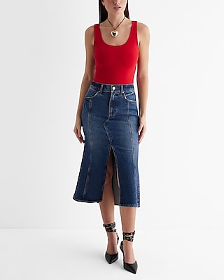 Express denim skirts hotsell