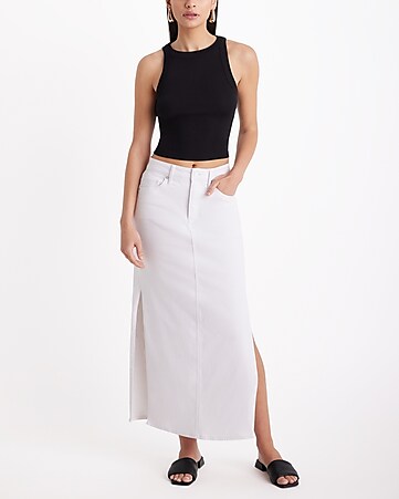 Women Light Gray High Rise Pleated A-line Mini Skirt with White
