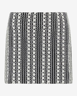 Editor Contrast Striped Super High Waisted Mini Skort