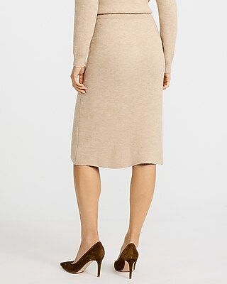 Rhinestone Embellished Midi Sweater Skirt - image 3