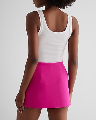 Editor Super High Waisted Mini Skort