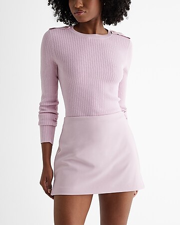 Victoria Secret PINK Women Skirt Medium Mini Stretch Cotton Blend