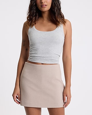 Editor Super High Waisted Mini Skort