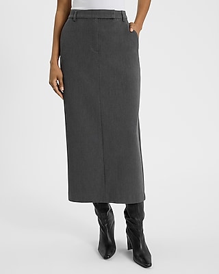 Editor High Waisted Maxi Skirt