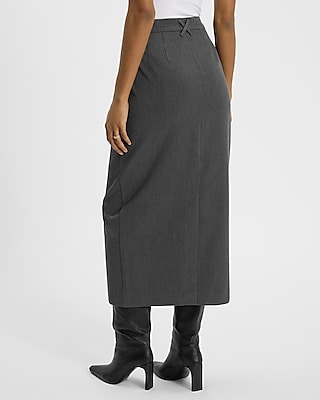 Editor High Waisted Maxi Skirt