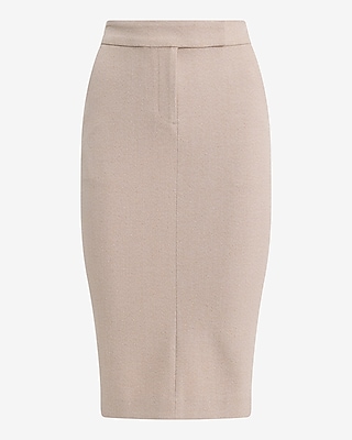 Editor High Waisted Midi Pencil Skirt