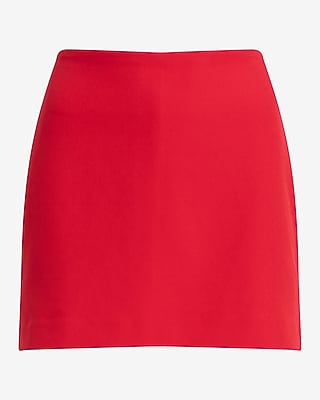 Editor Signature Stretch Super High Waisted Mini Skort