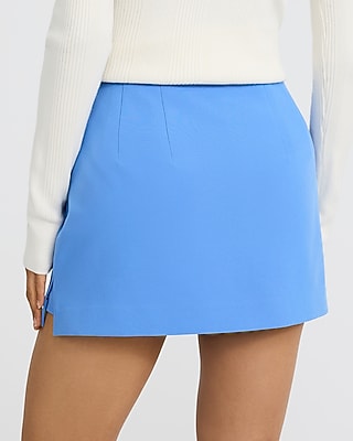 Editor Signature Stretch Super High Waisted Mini Skort
