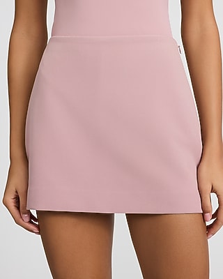Editor Signature Stretch Super High Waisted Mini Skort