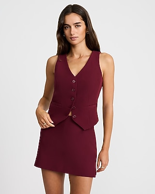 Editor Super High Waisted Mini Skort Signature Stretch