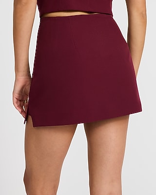 Editor Super High Waisted Mini Skort Signature Stretch