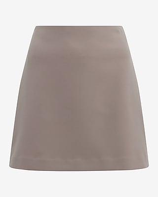 Editor Studio Stretch Twill High Waisted Mini Skirt - image 4