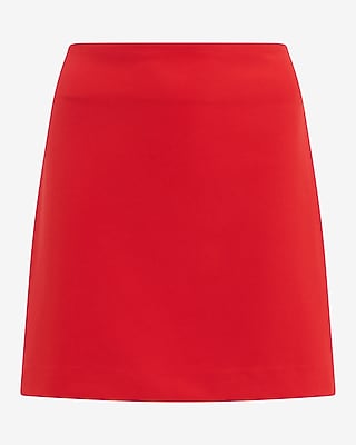 Editor Signature Stretch High Waisted Mini Skirt
