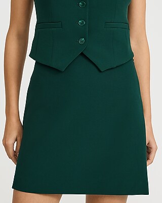 Editor Signature Stretch High Waisted Mini Skirt