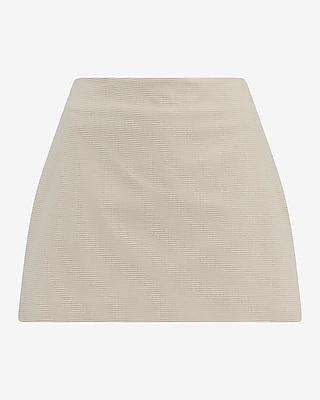 Editor Mini Houndstooth Stretch Super High Waisted Mini Skort - image 5