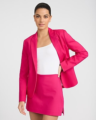 Editor Stretch Cotton Super High Waisted Mini Skort