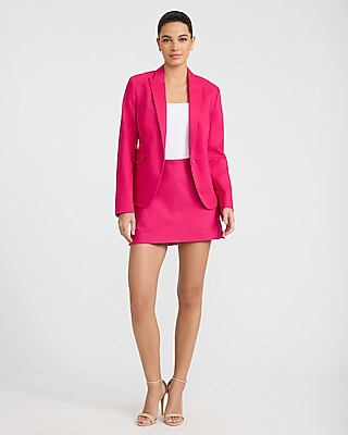 Editor Stretch Cotton Super High Waisted Mini Skort