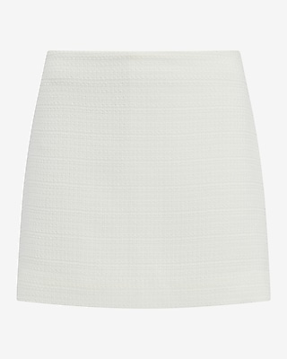 Tweed Editor Super High Waisted Mini Skort