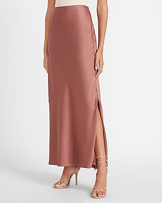 maxi slip skirt