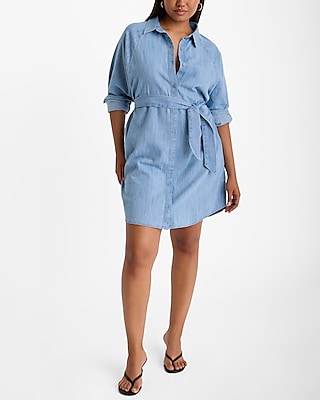Denim Boyfriend Portofino Shirt Dress