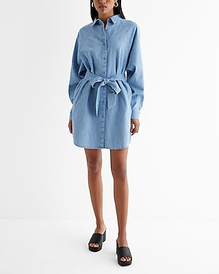 Denim Boyfriend Portofino Shirt Dress