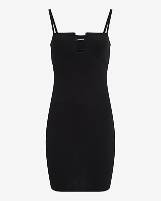 V-Wire Sleeveless Mini Sheath Dress - image 3