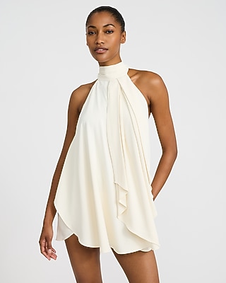 white dress tight top flowy bottom Stand Out in Dresses for Women 5/24