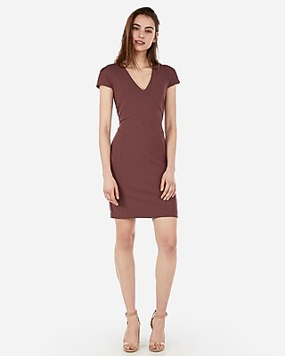 tie front button down dress