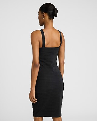Bandage Sweetheart Sleeveless Mini Dress