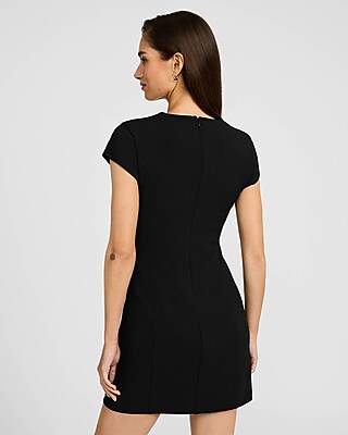 mini linen black dress Linen Mini Dress main image 0